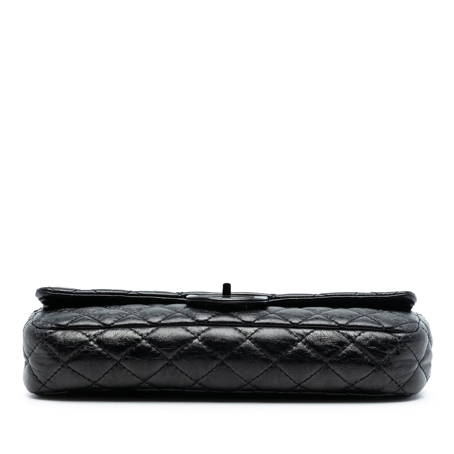 Chanel Quilted Glazed Calfskin Reissue 2.55 Clutch with Chain