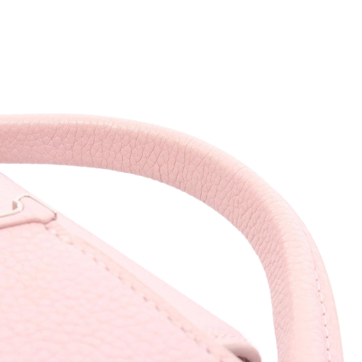 Louis Vuitton Taurillon Flowers Capucines BB — Pink