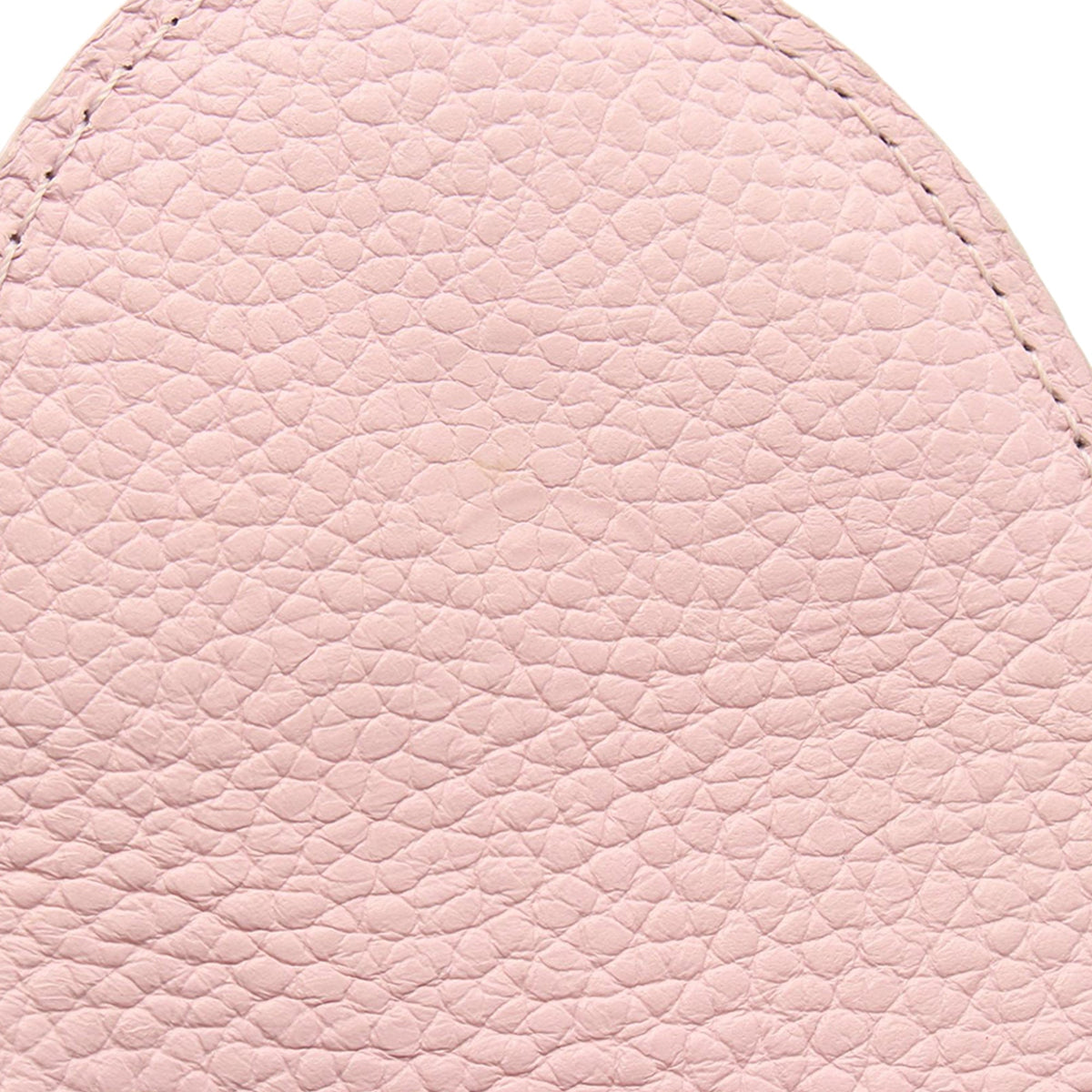 Louis Vuitton Taurillon Flowers Capucines BB — Pink