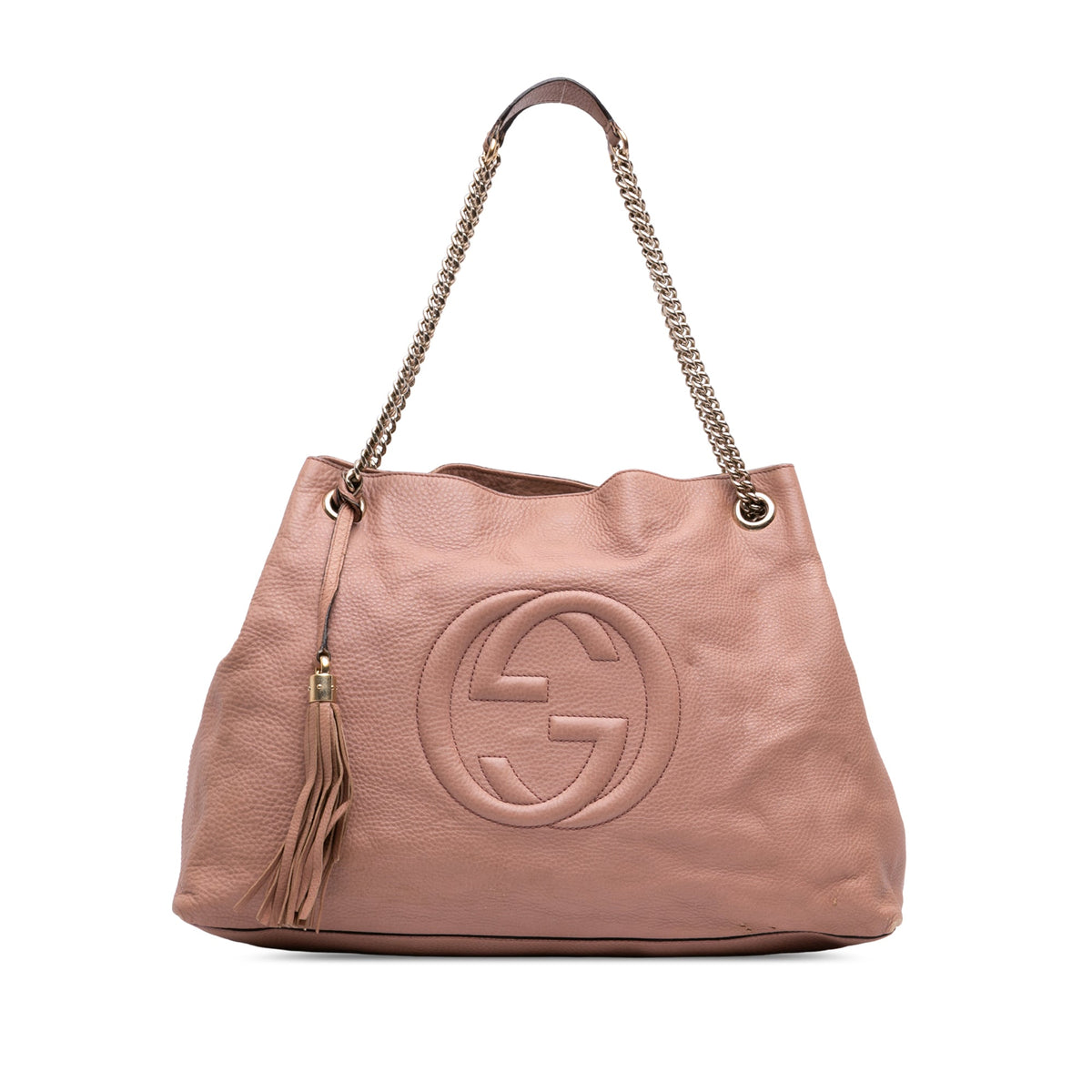 Gucci Large Calfskin Soho Chain Tote