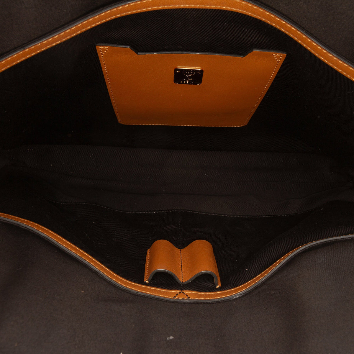 MCM Visetos Coated Canvas Briefcase