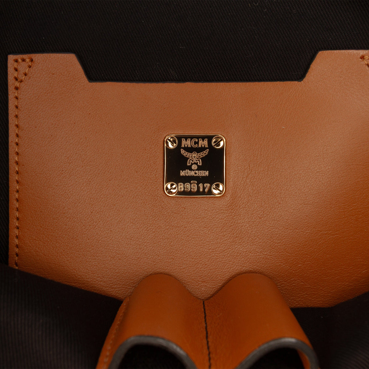 MCM Visetos Coated Canvas Briefcase