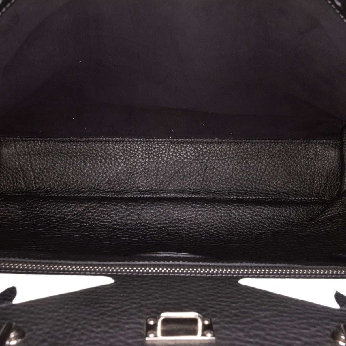 Fendi Large Leather Selleria Peekaboo Iconic Fit Bag