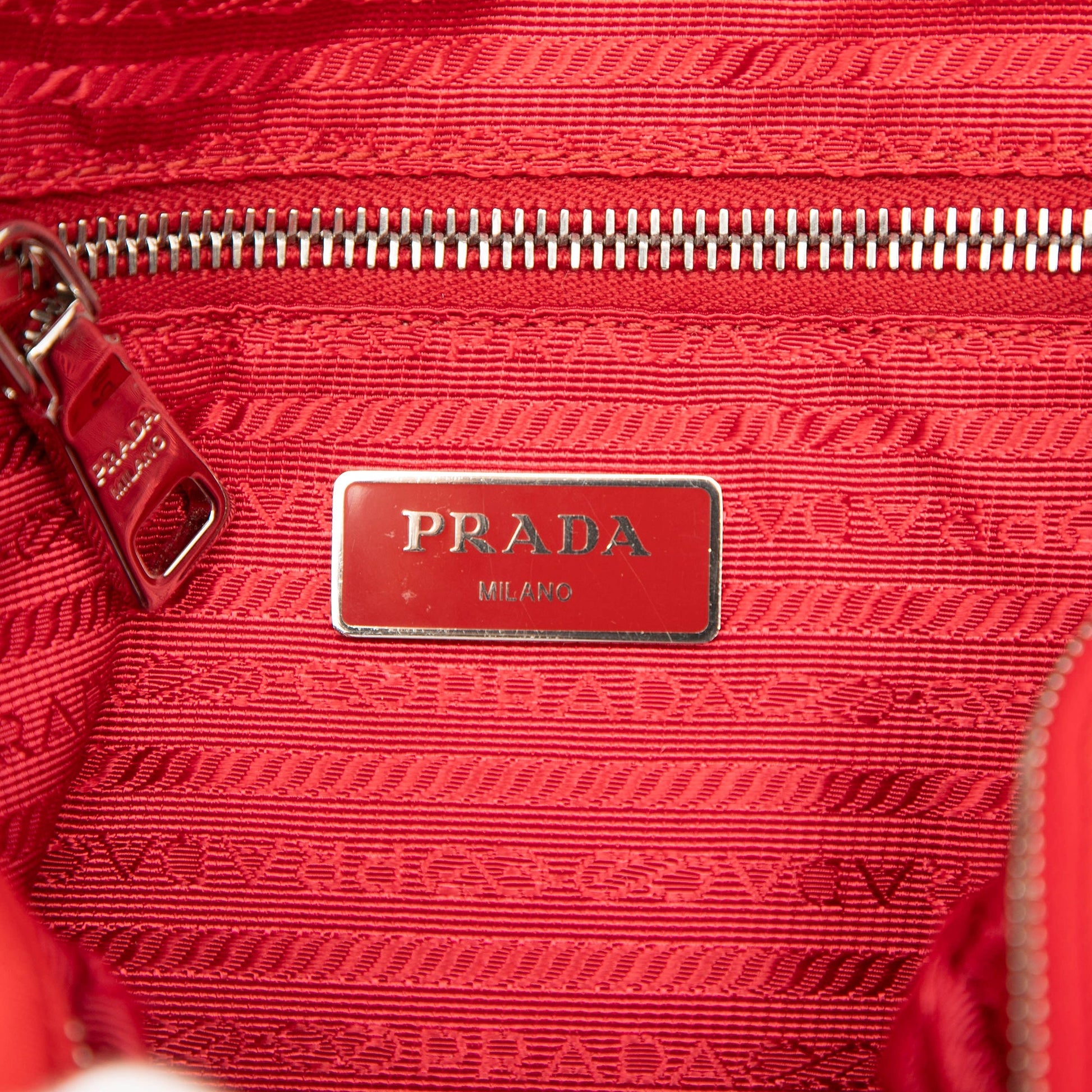 Prada Impuntu Tessuto Backpack