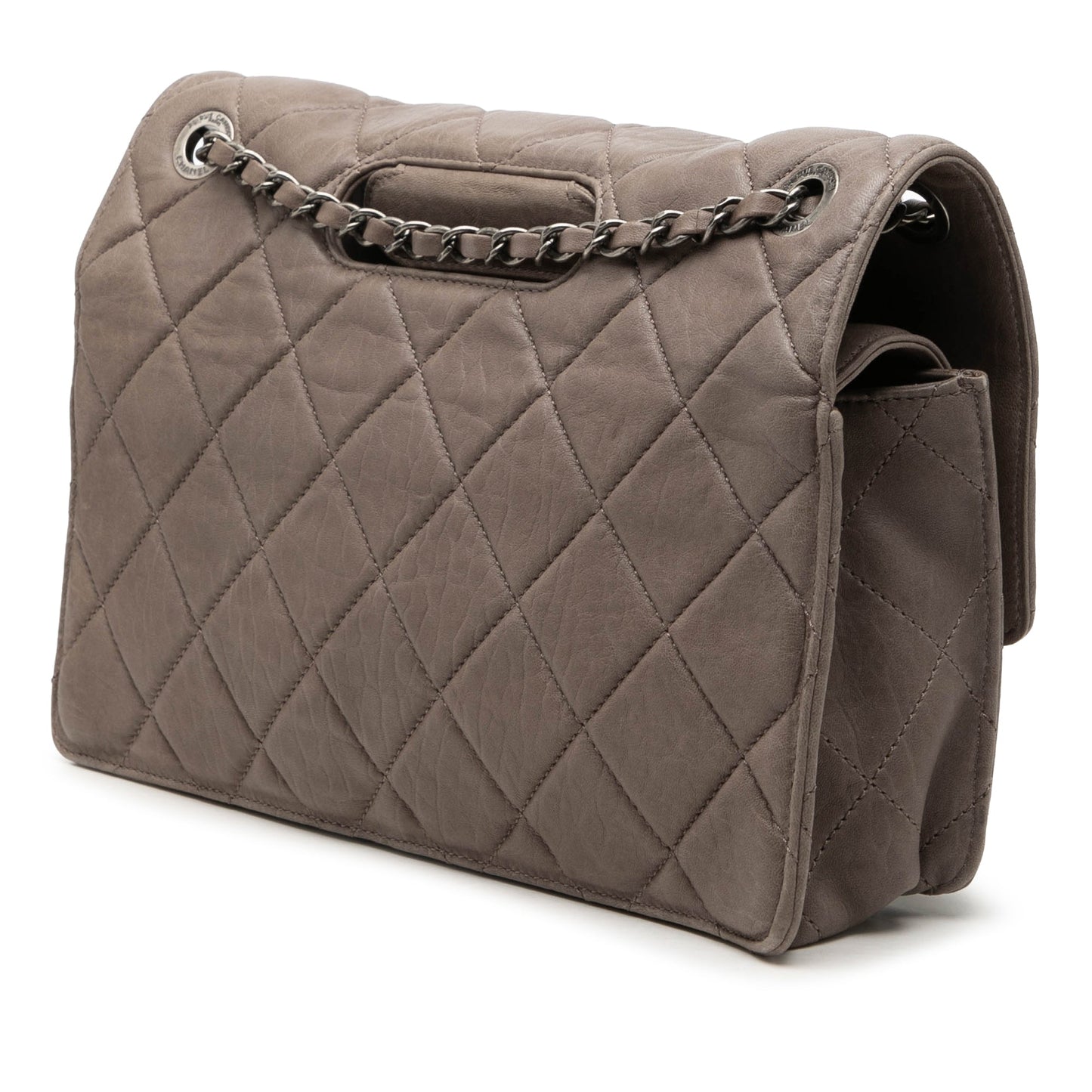 Chanel Paris Byzance Jumbo Washed Lambskin Take Away Flap