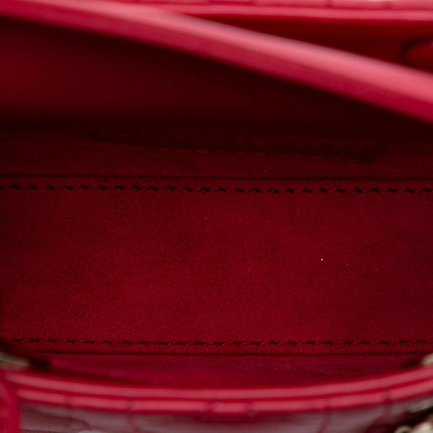 Dior Micro Lambskin Cannage Lady Dior