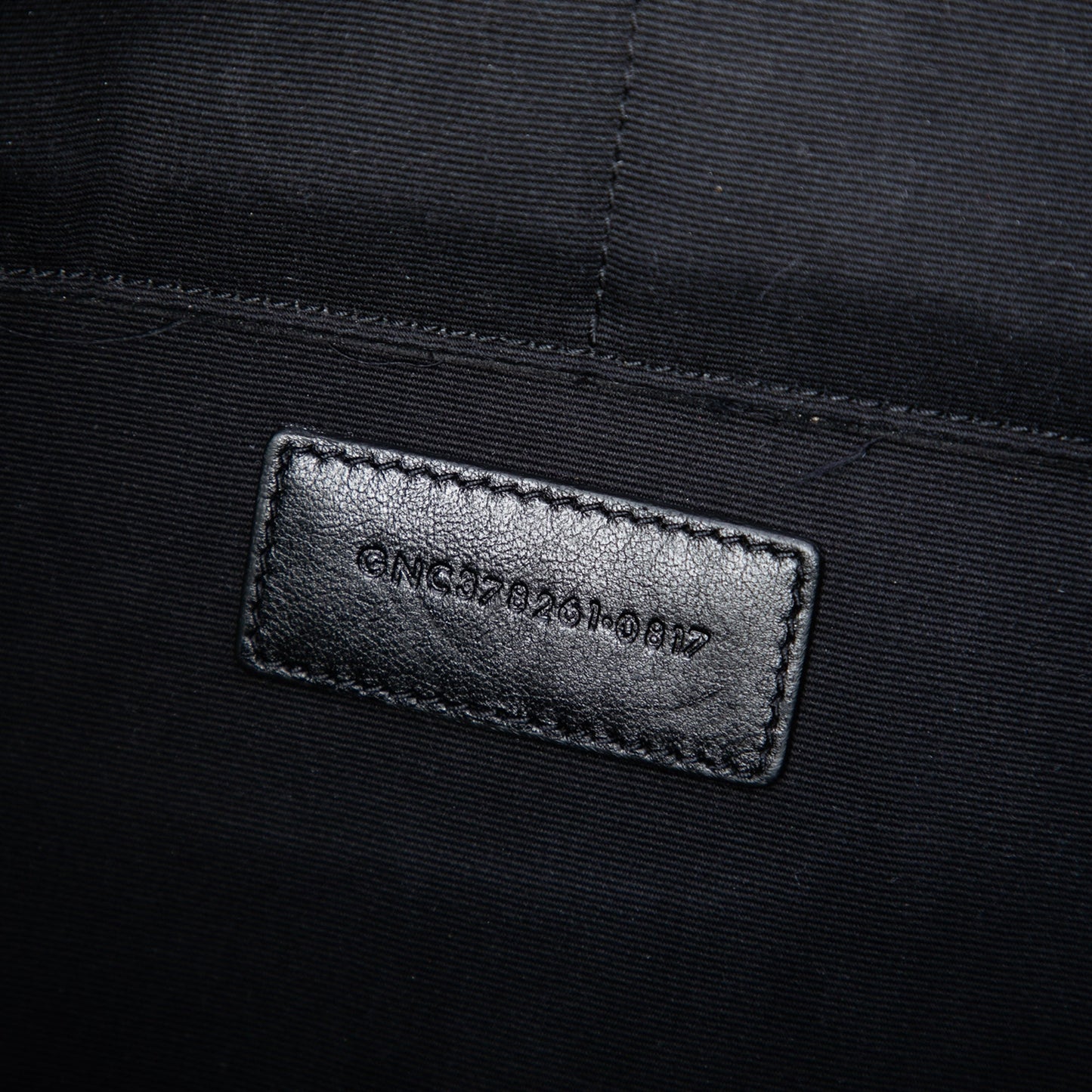 Saint Laurent Croc Embossed Leather Document Holder