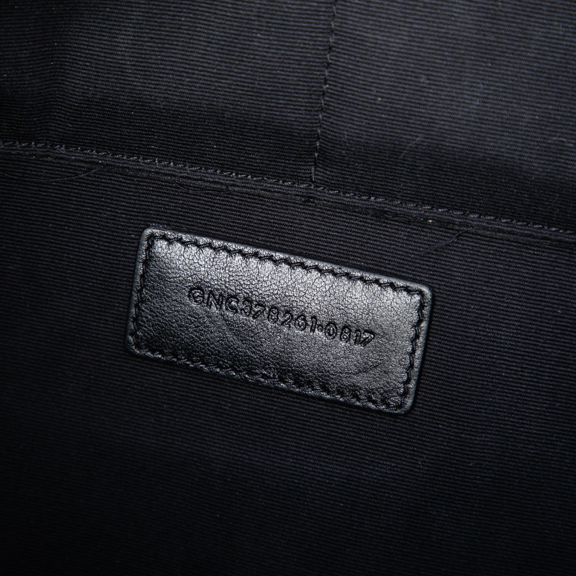Saint Laurent Croc Embossed Leather Document Holder