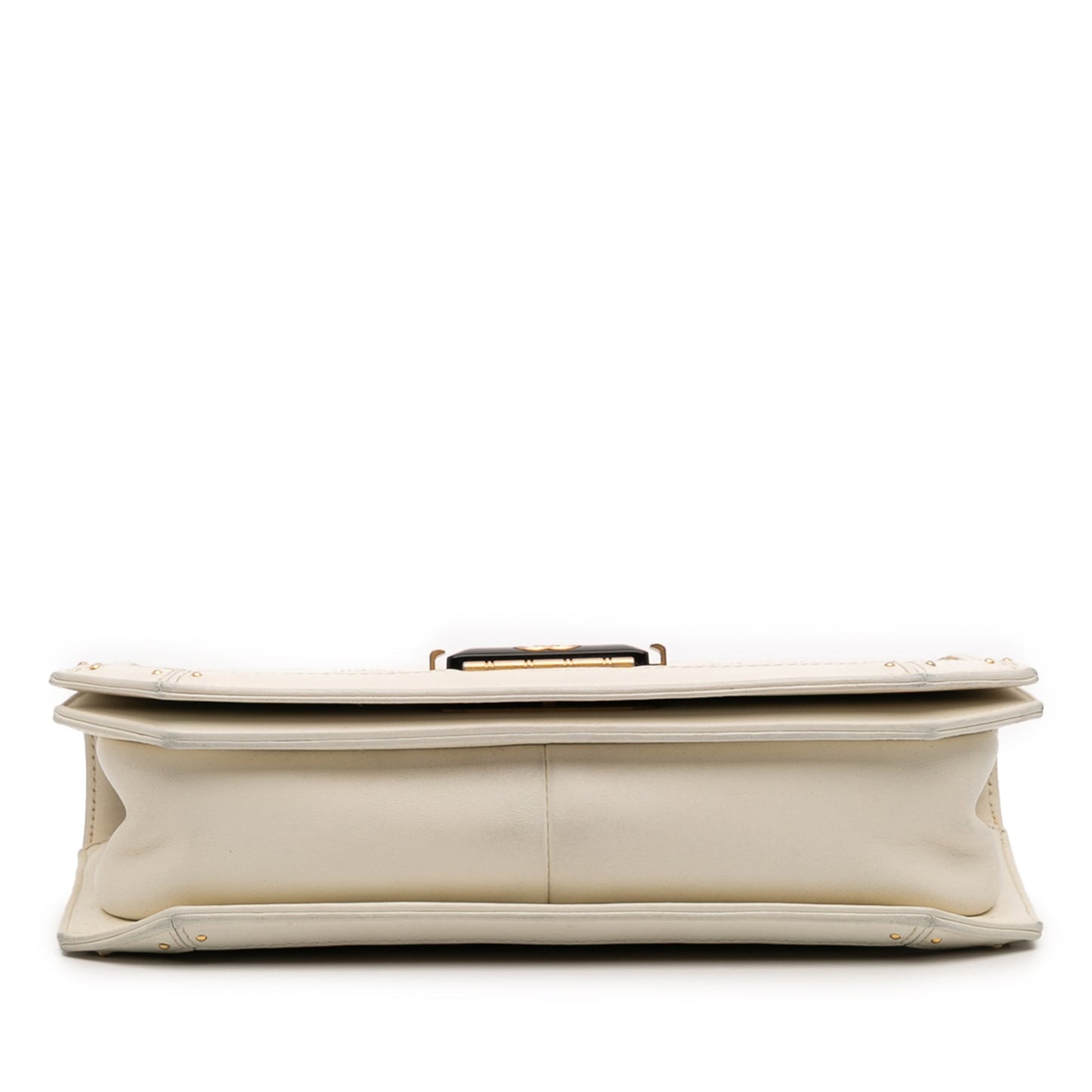 Chanel Medium Quilted Calfskin Octagon CC Clasp Flap