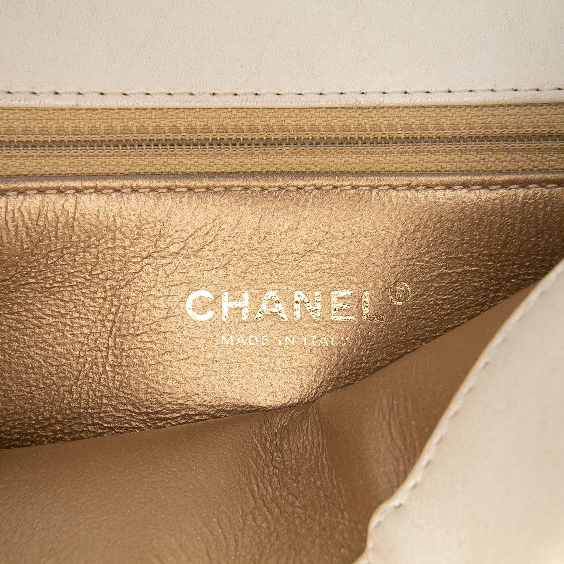 Chanel Medium Quilted Calfskin Octagon CC Clasp Flap