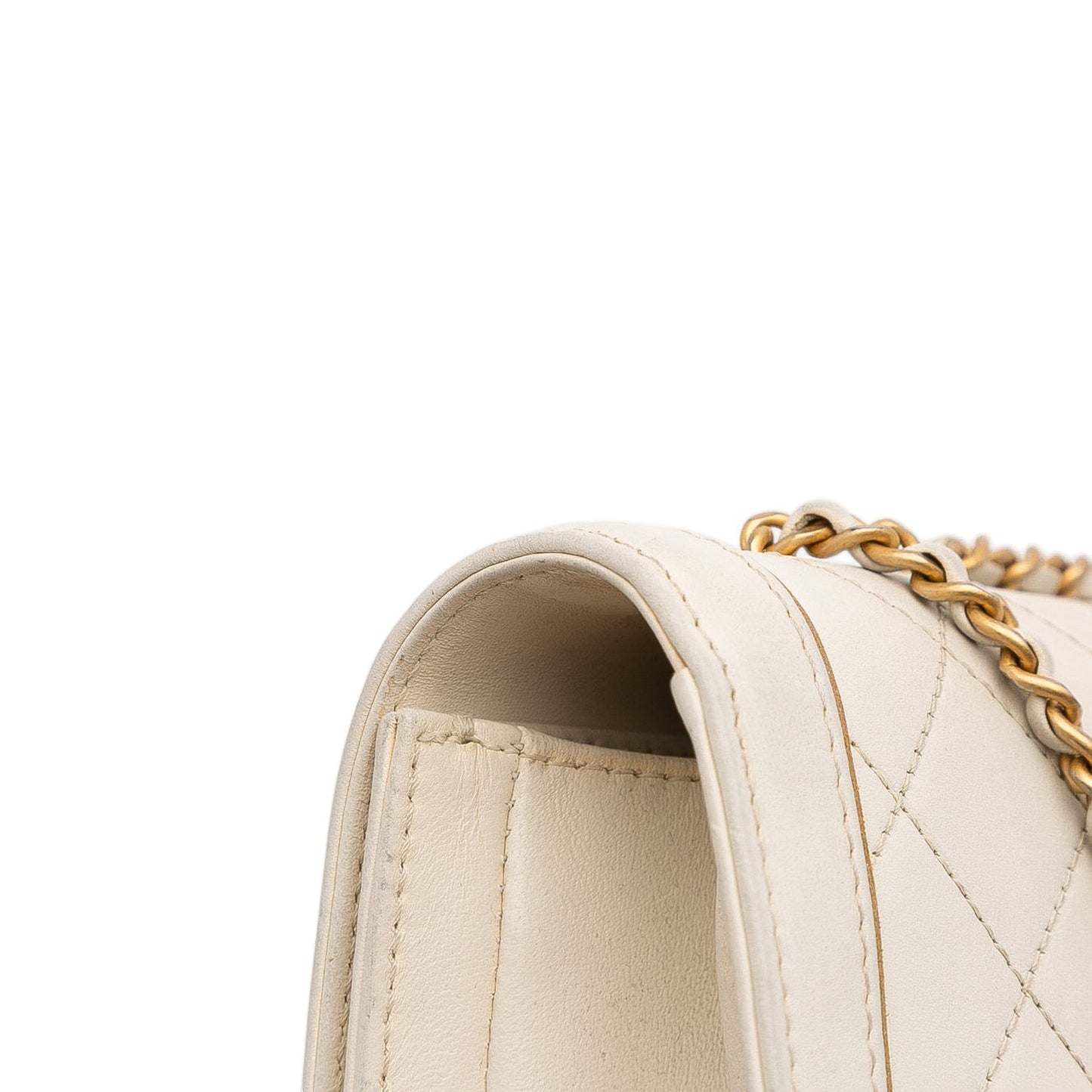 Chanel Medium Quilted Calfskin Octagon CC Clasp Flap