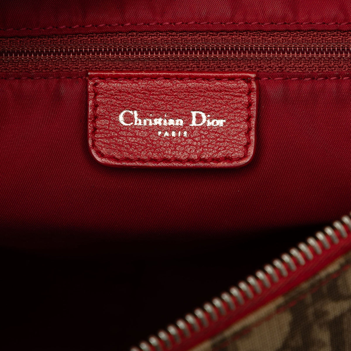 Dior Oblique Canvas Rasta Crossbody — Beige