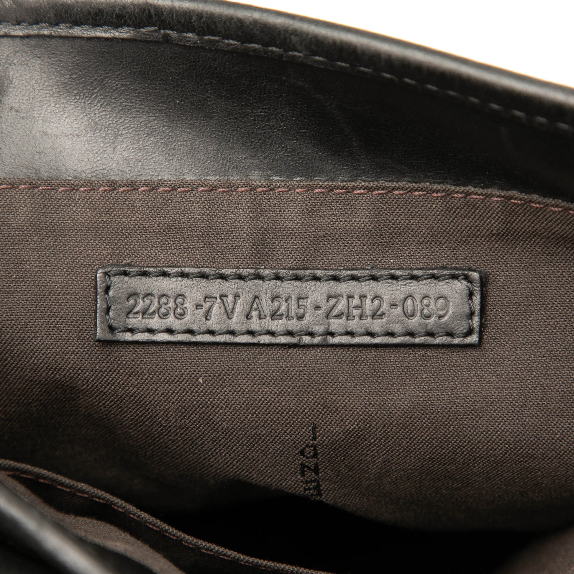 Fendi Zucca Suede Crossbody