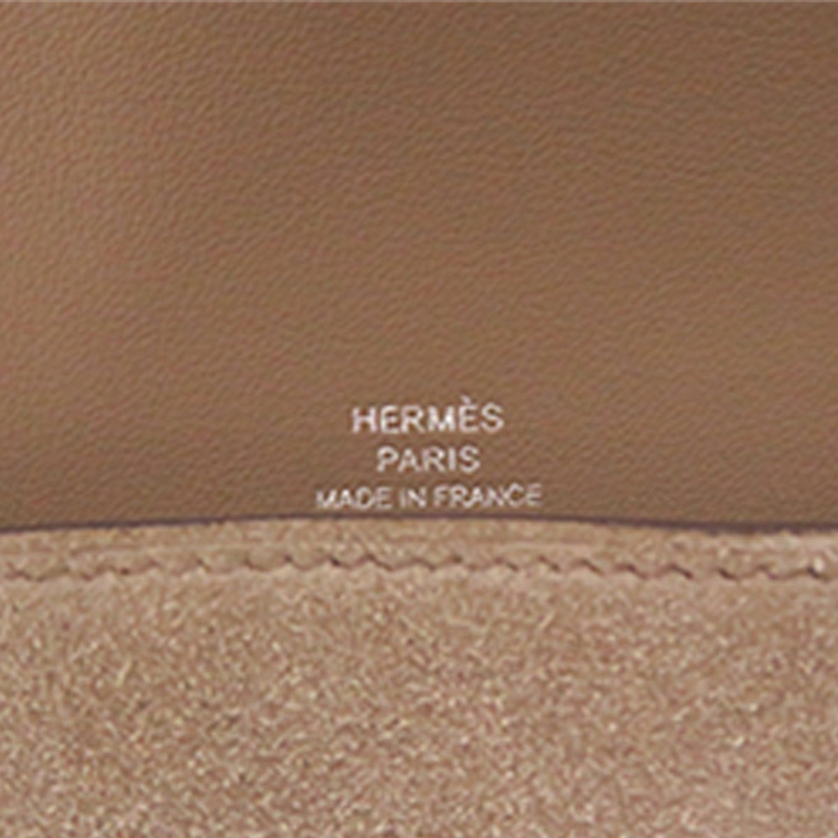 Hermès Grizzly Hermesnap Wallet On Strap — Brown
