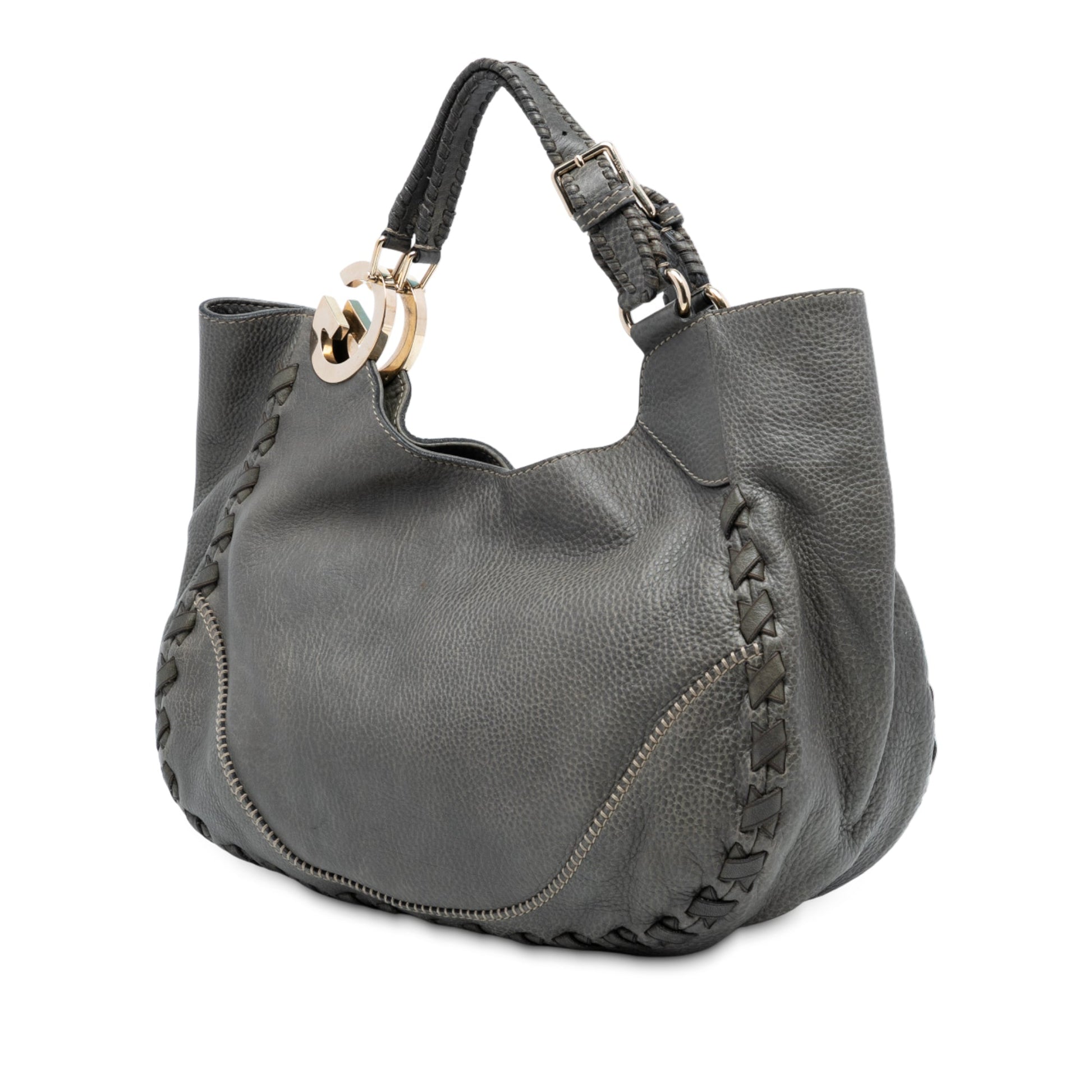 Gucci Leather Charlotte Tote