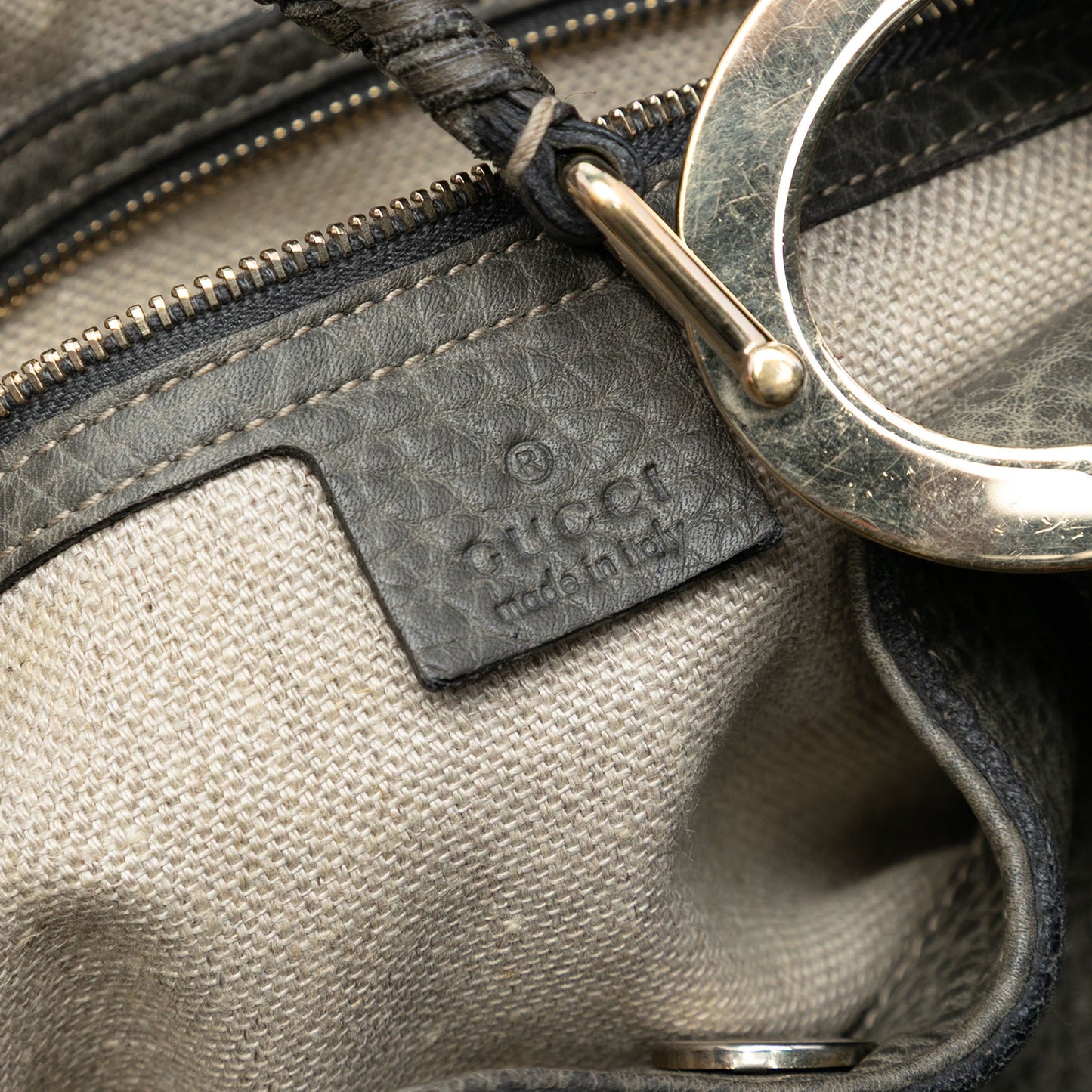 Gucci Leather Charlotte Tote