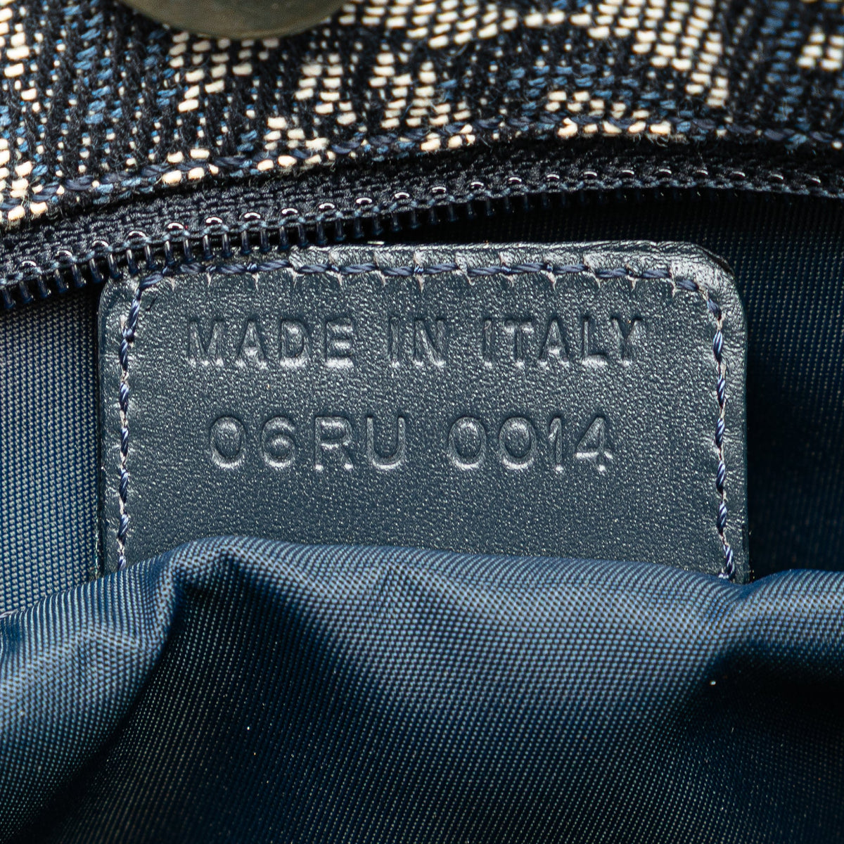Dior Diorissimo Trotter Canvas Tote