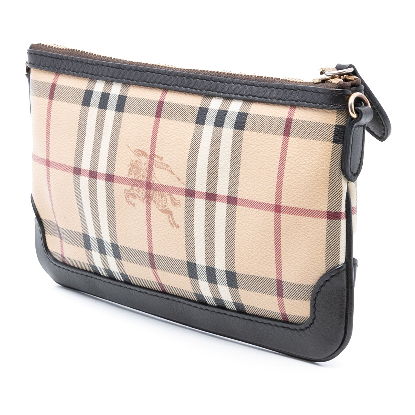 Burberry Haymarket Check Coated Canvas Peyton Crossbody
