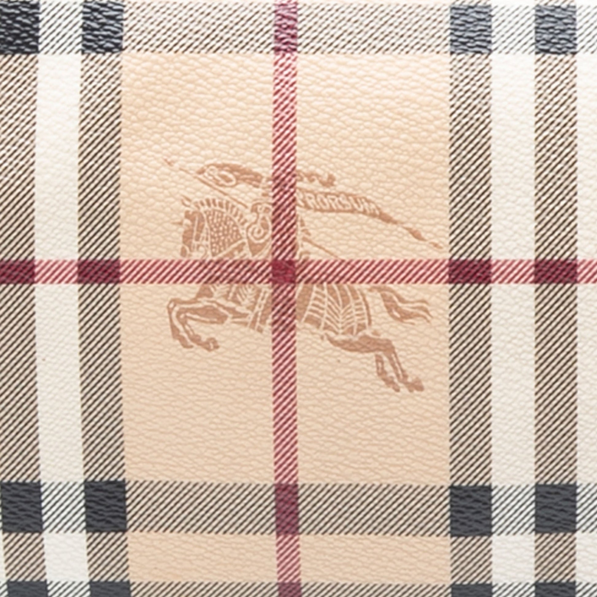 Burberry Haymarket Check Coated Canvas Peyton Crossbody