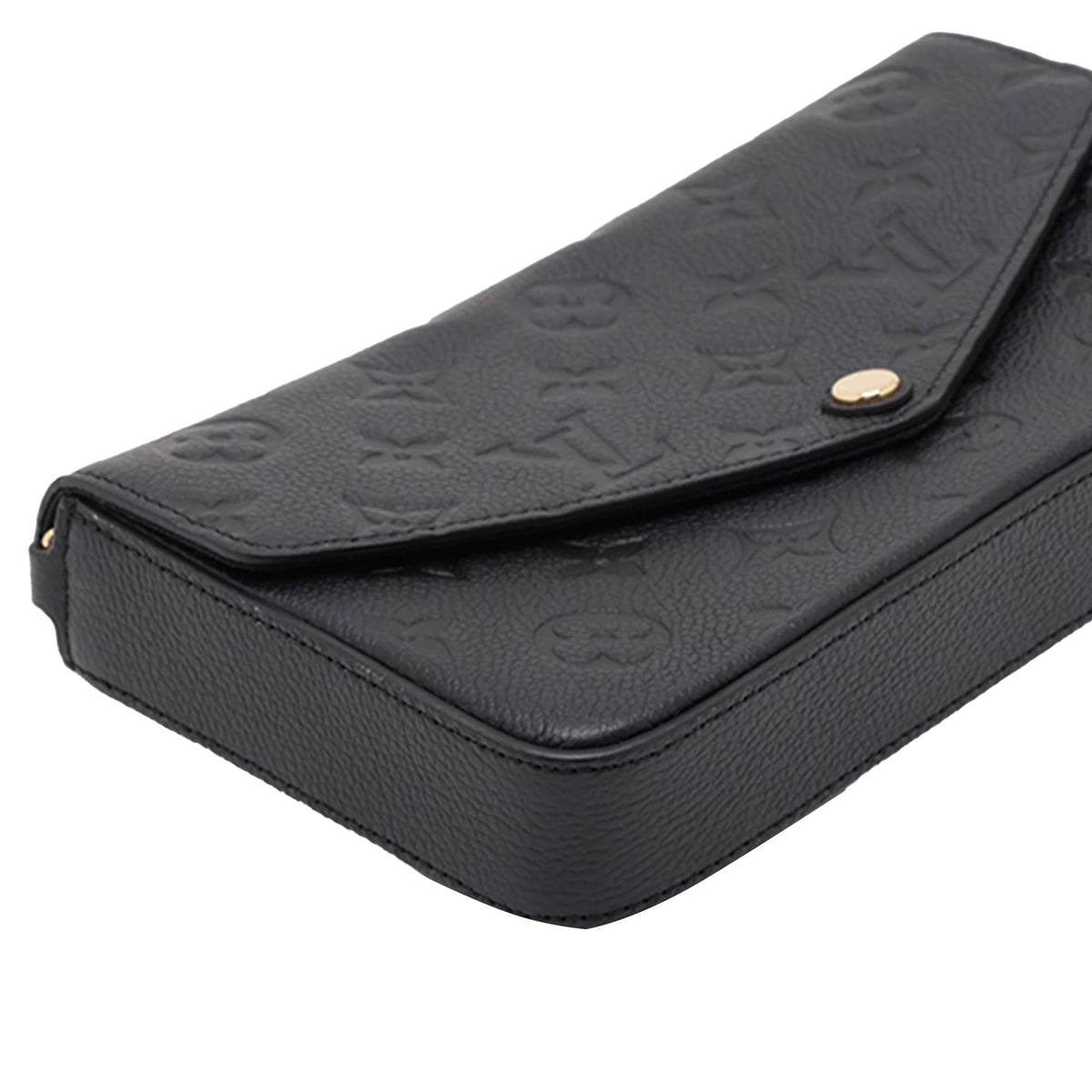 Louis Vuitton Monogram Empreinte Pochette Felicie — Black