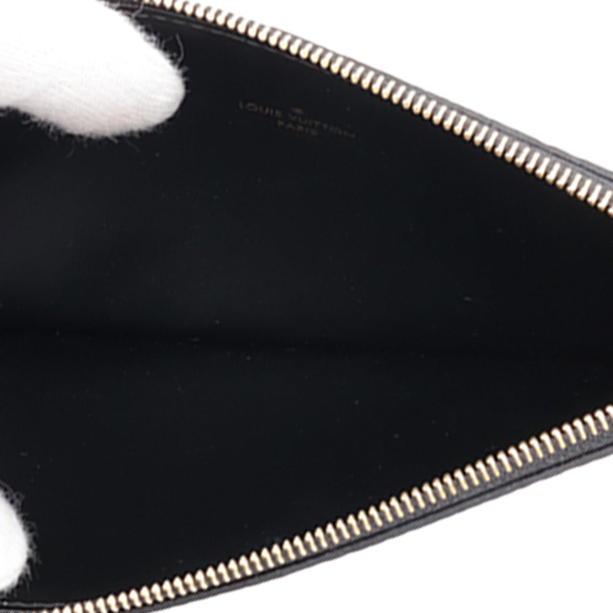 Louis Vuitton Monogram Empreinte Pochette Felicie — Black
