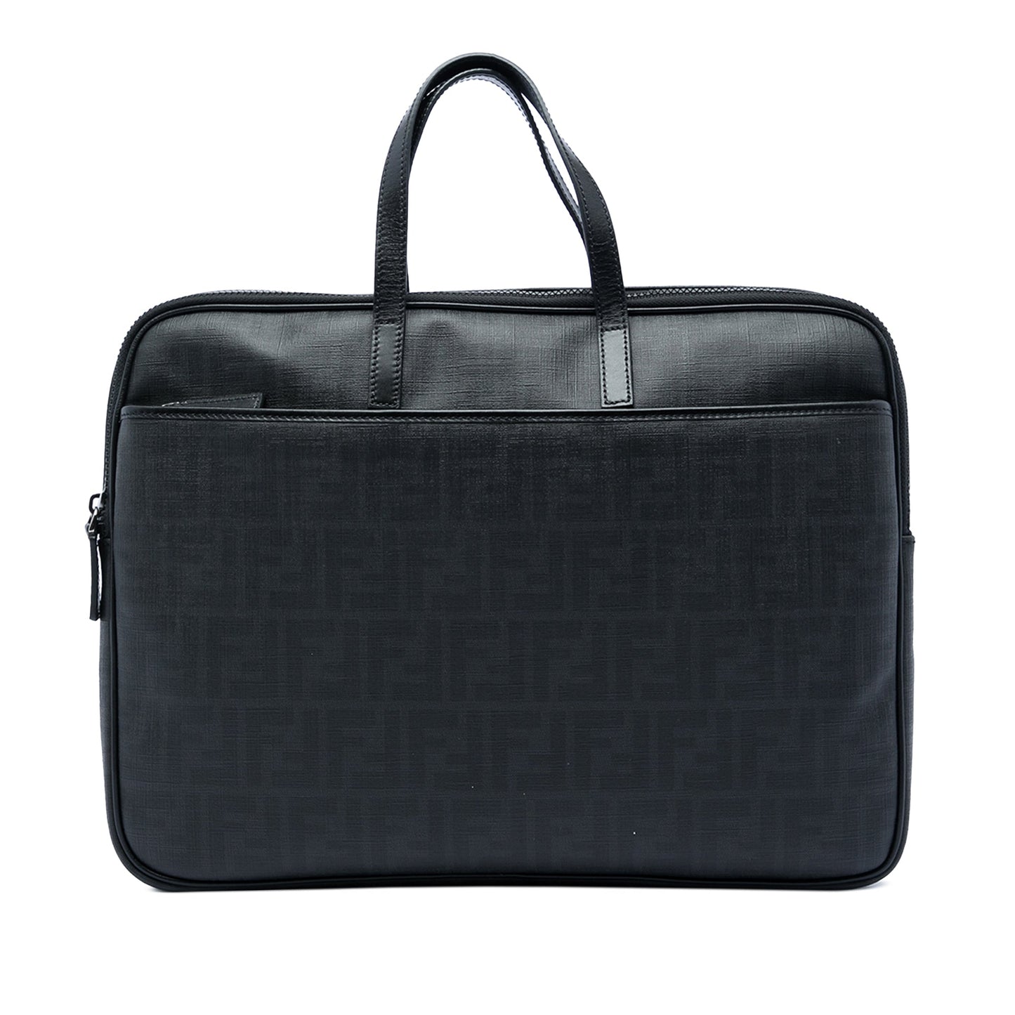 Fendi Zucca Spalmati Business Bag