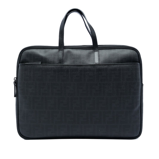 Fendi Zucca Spalmati Business Bag