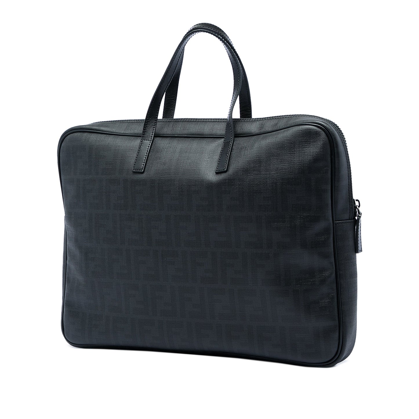 Fendi Zucca Spalmati Business Bag
