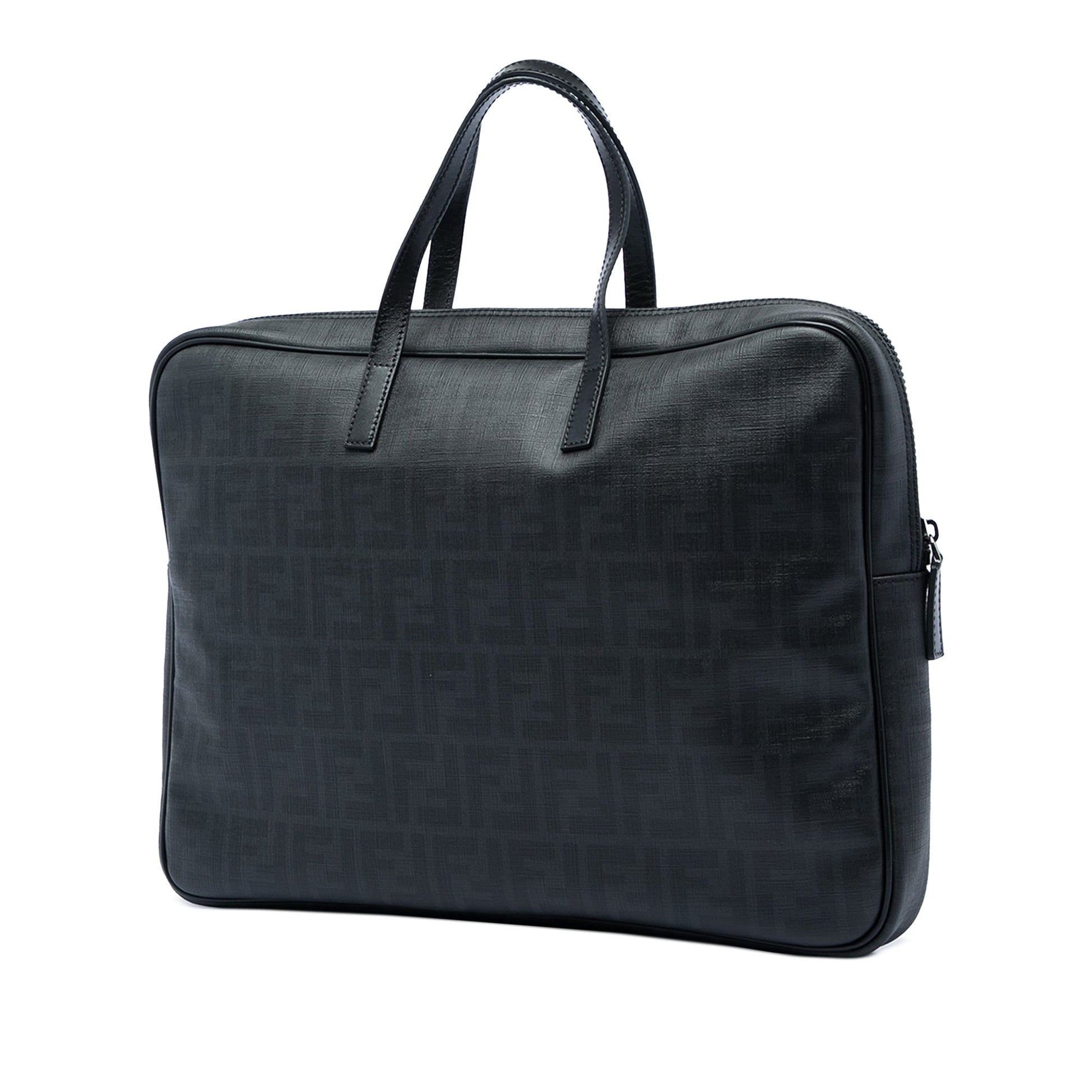 Fendi Zucca Spalmati Business Bag