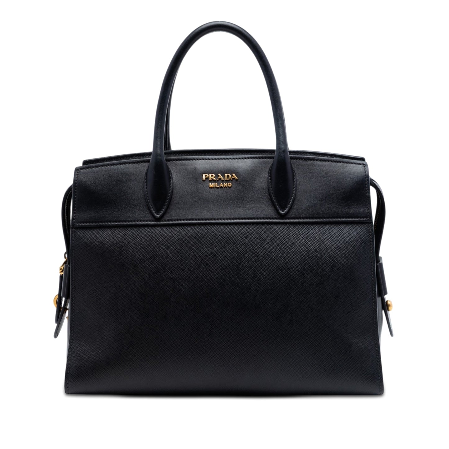 Prada Saffiano and City Calf Esplanade Satchel