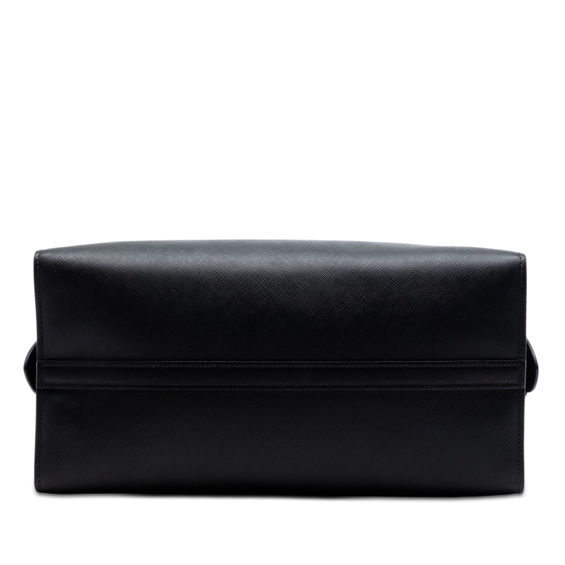 Prada Saffiano and City Calf Esplanade Satchel