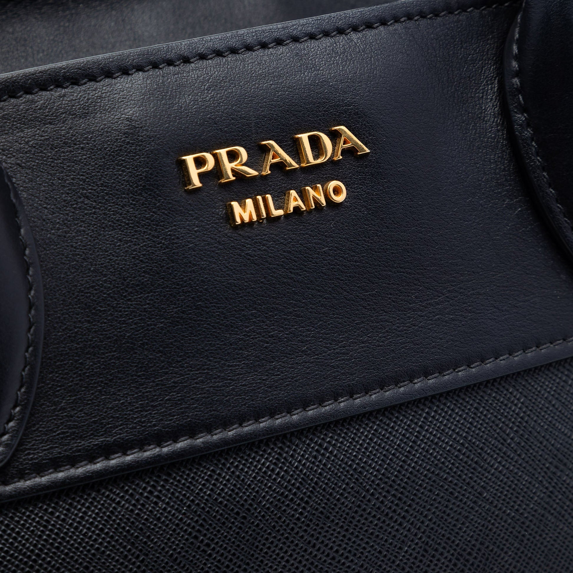 Prada Saffiano and City Calf Esplanade Satchel