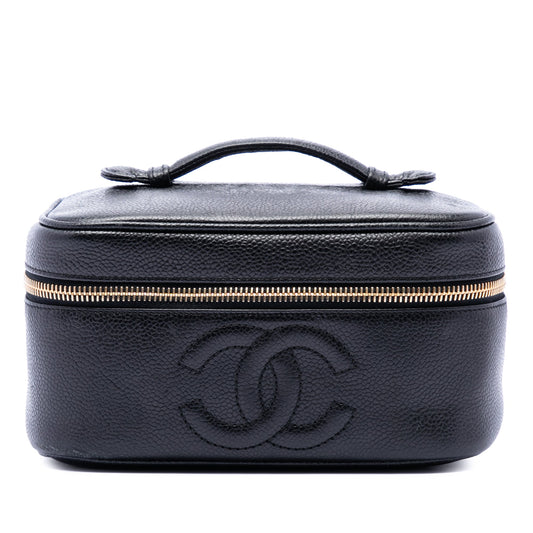 Chanel CC Caviar Vanity Bag