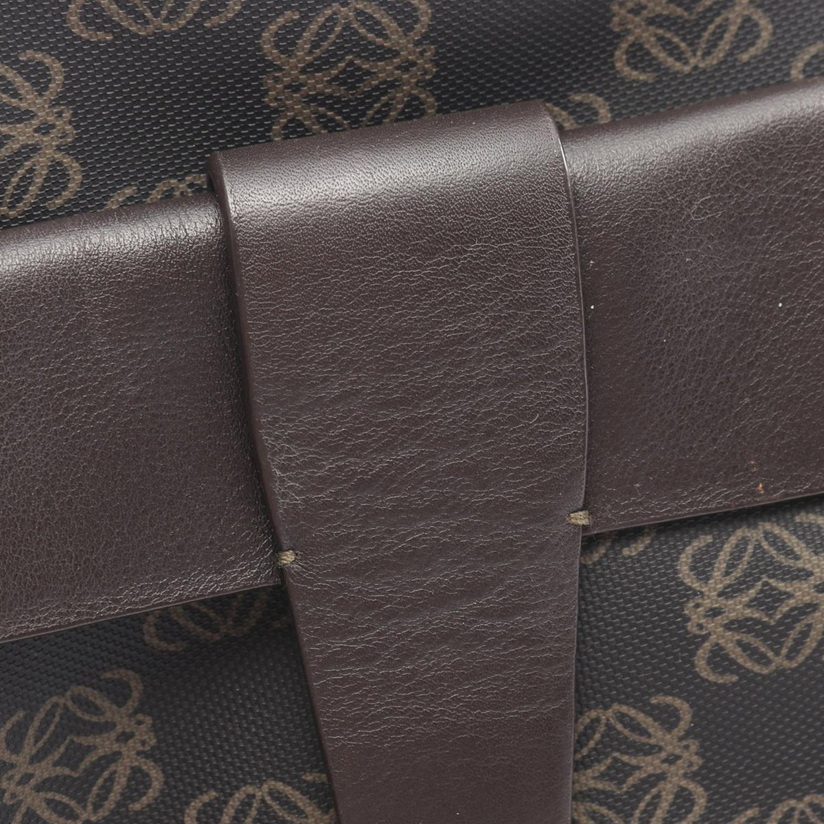 LOEWE Coated Canvas Repeat Anagram Crossbody