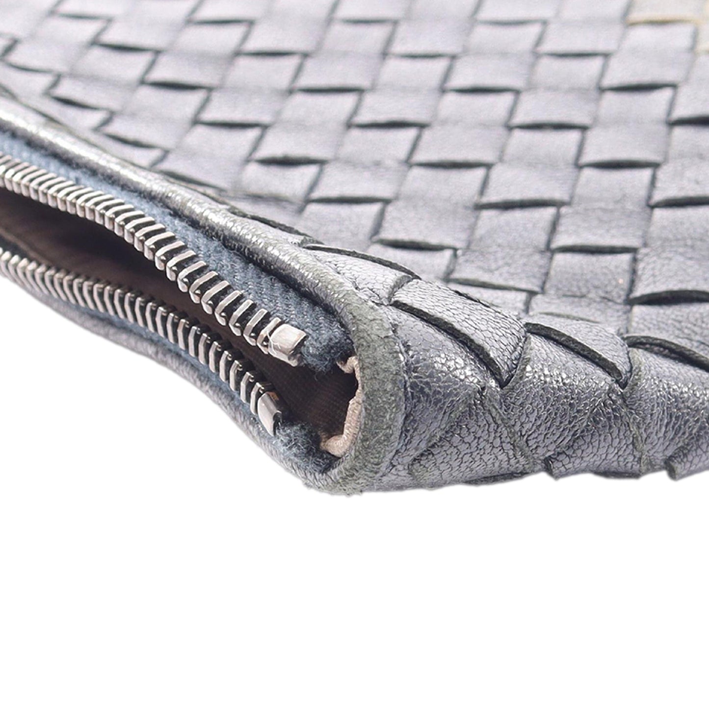 Bottega Veneta Tricolor Nappa Intrecciato Clutch
