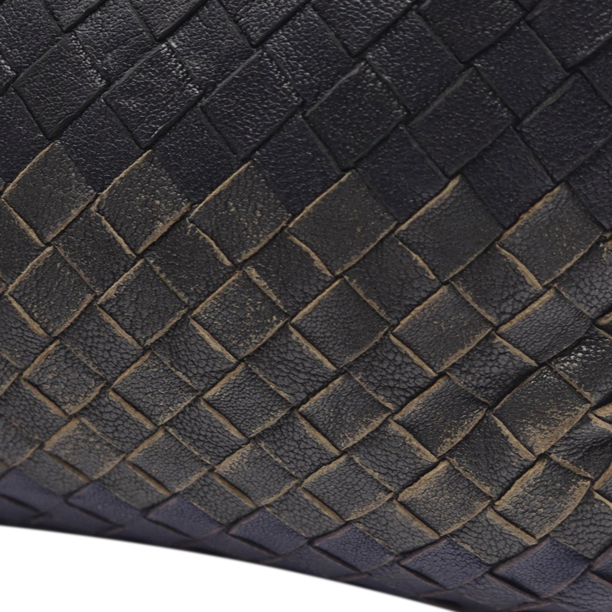 Bottega Veneta Tricolor Nappa Intrecciato Clutch