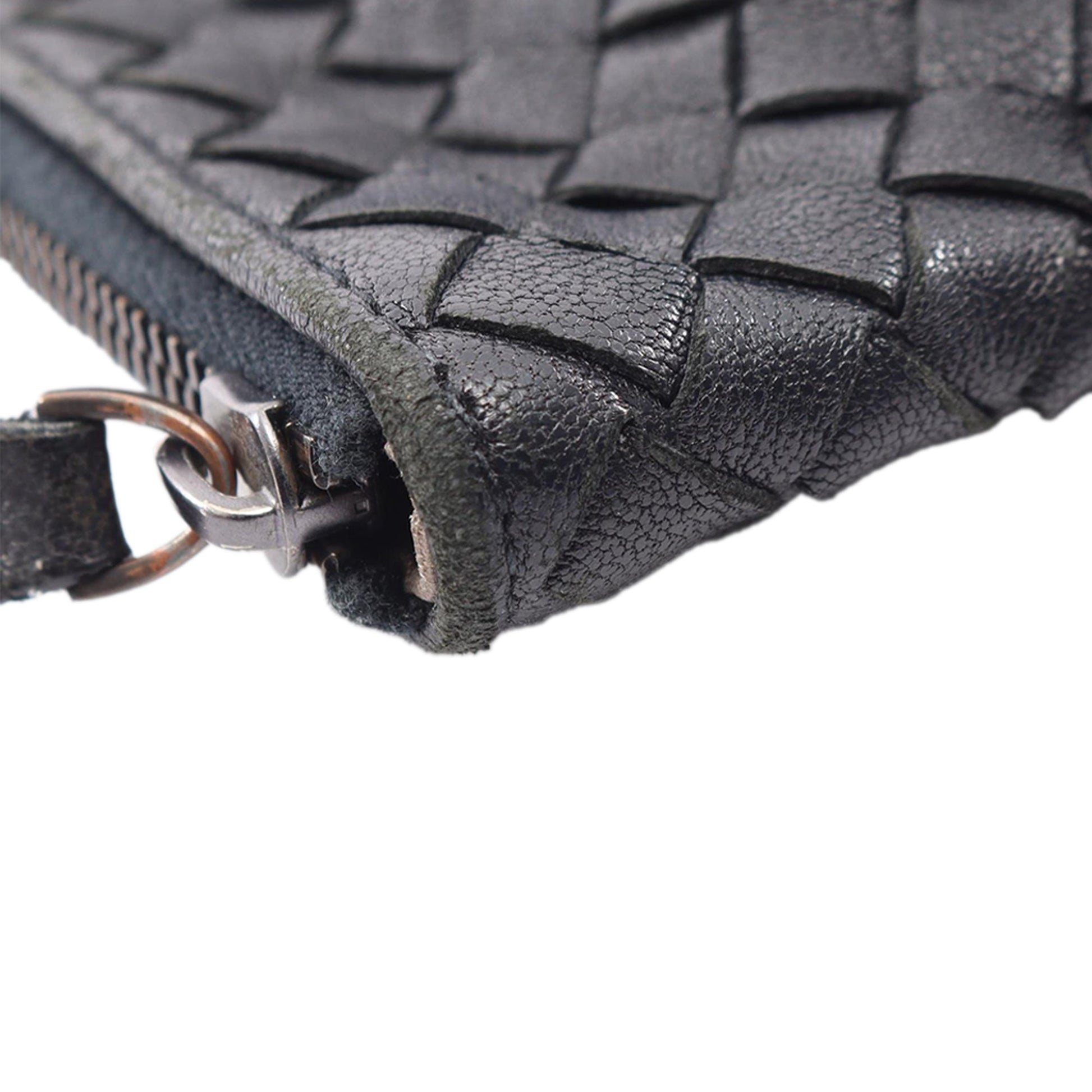 Bottega Veneta Tricolor Nappa Intrecciato Clutch