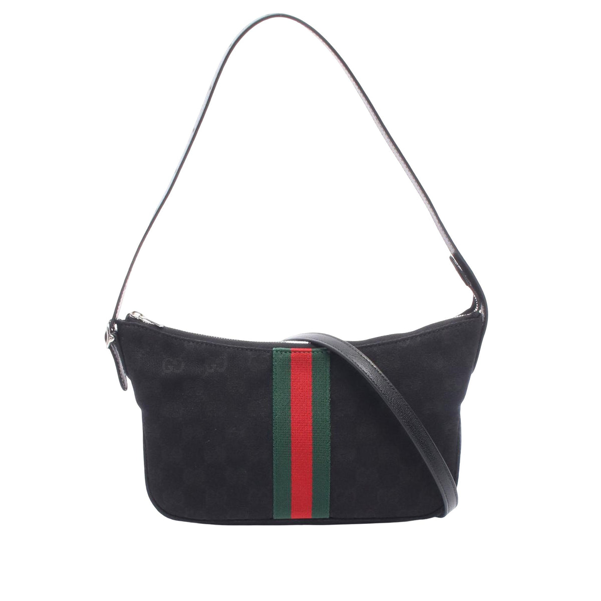 Gucci Small GG Canvas Lunetta Satchel