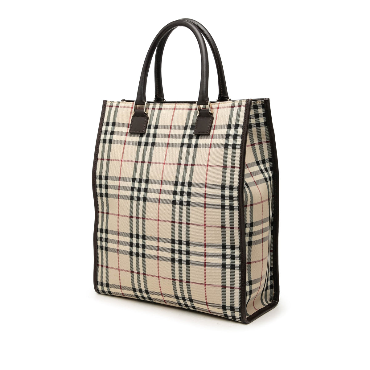 Burberry House Check Canvas Tote