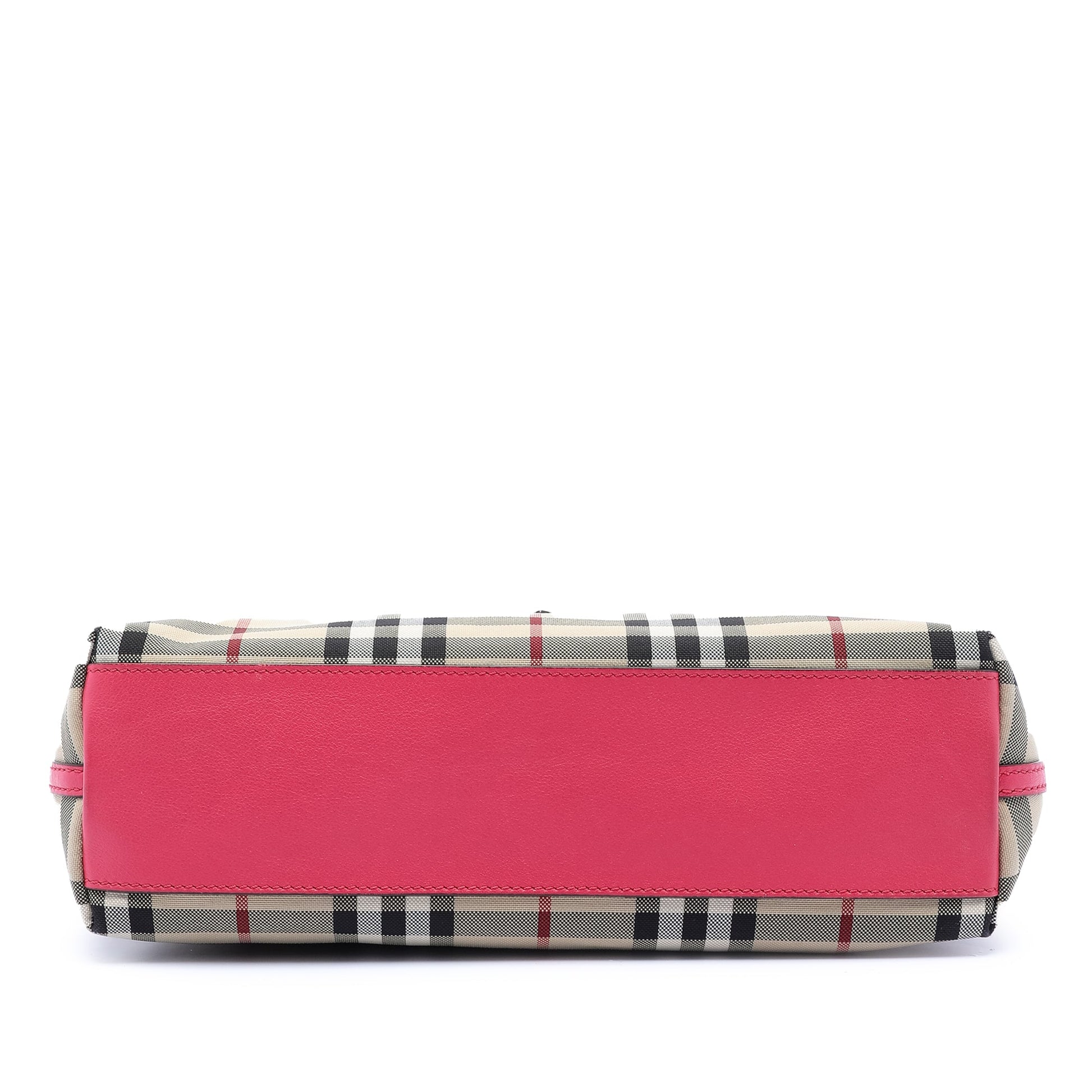 Burberry Haymarket Check Canvas Leah Crossbody