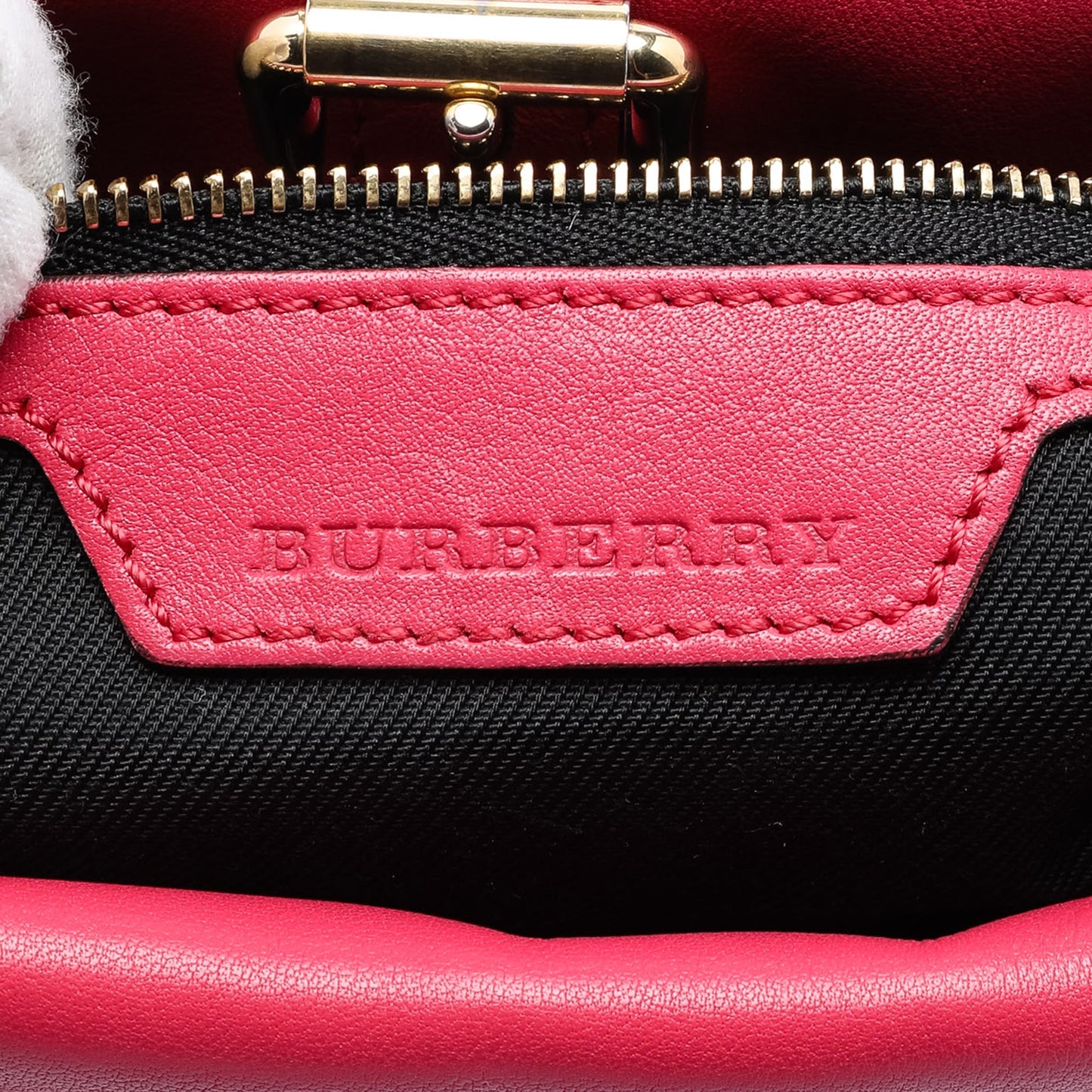 Burberry Haymarket Check Canvas Leah Crossbody