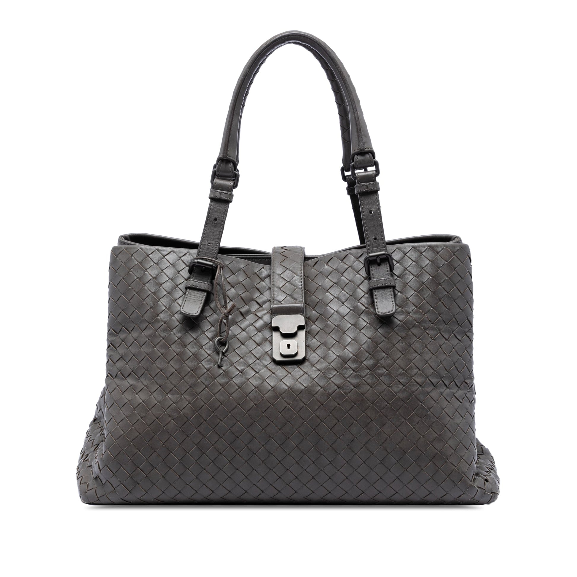 Bottega Veneta Medium Nappa Intrecciato Roma Tote