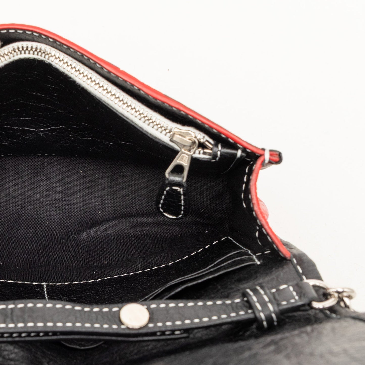 Balenciaga Lambskin Bazar Crossbody