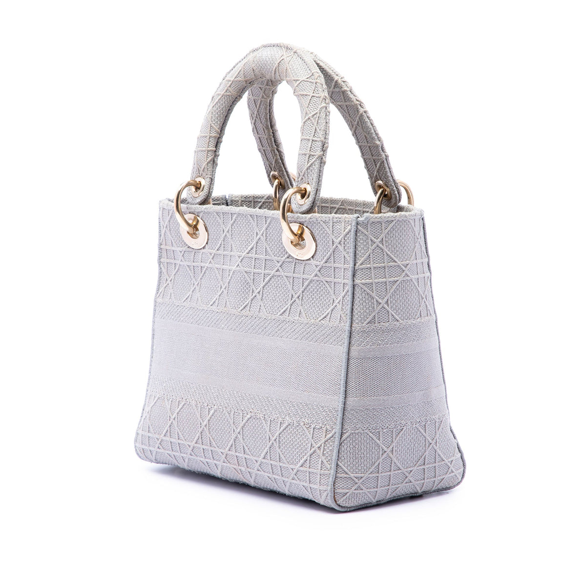 Dior Medium Canvas Cannage Lady D Lite