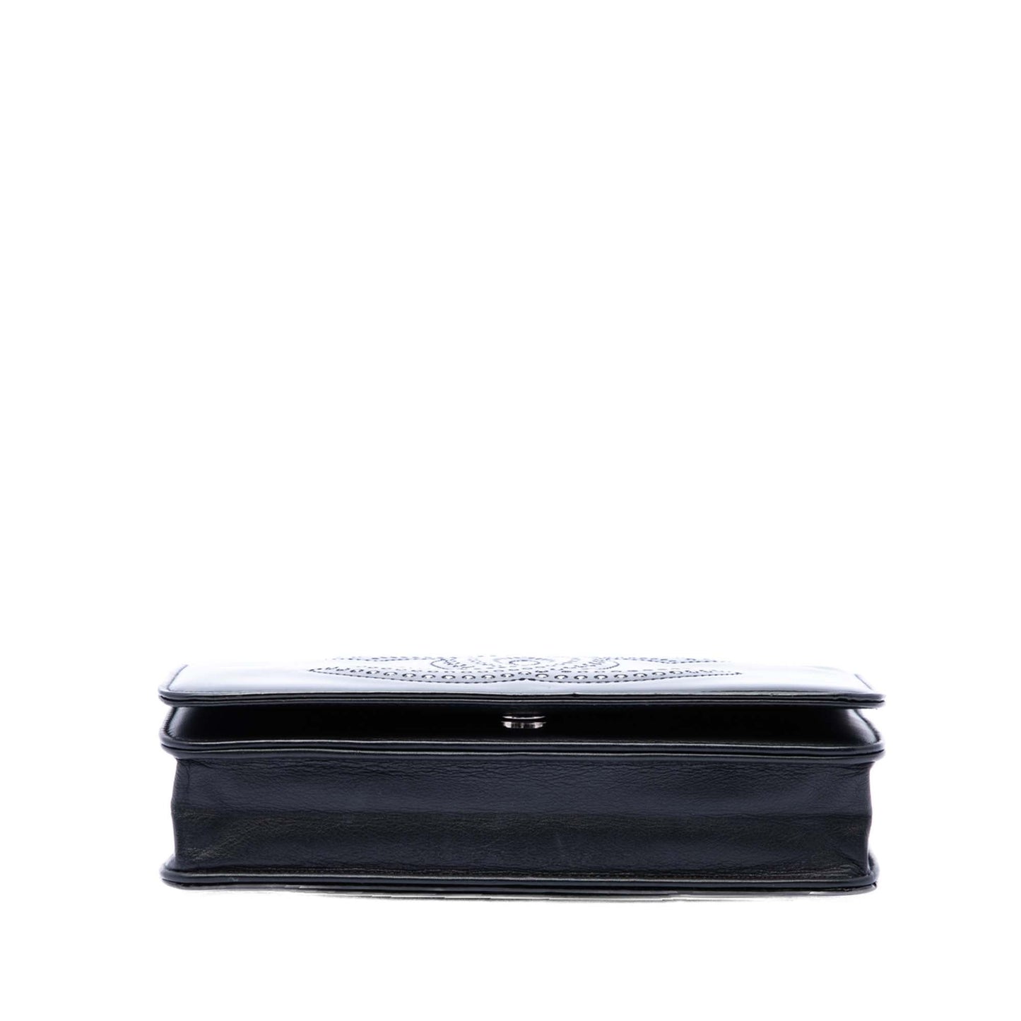 Chanel CC Patent Strass Embellished Wallet On Chain