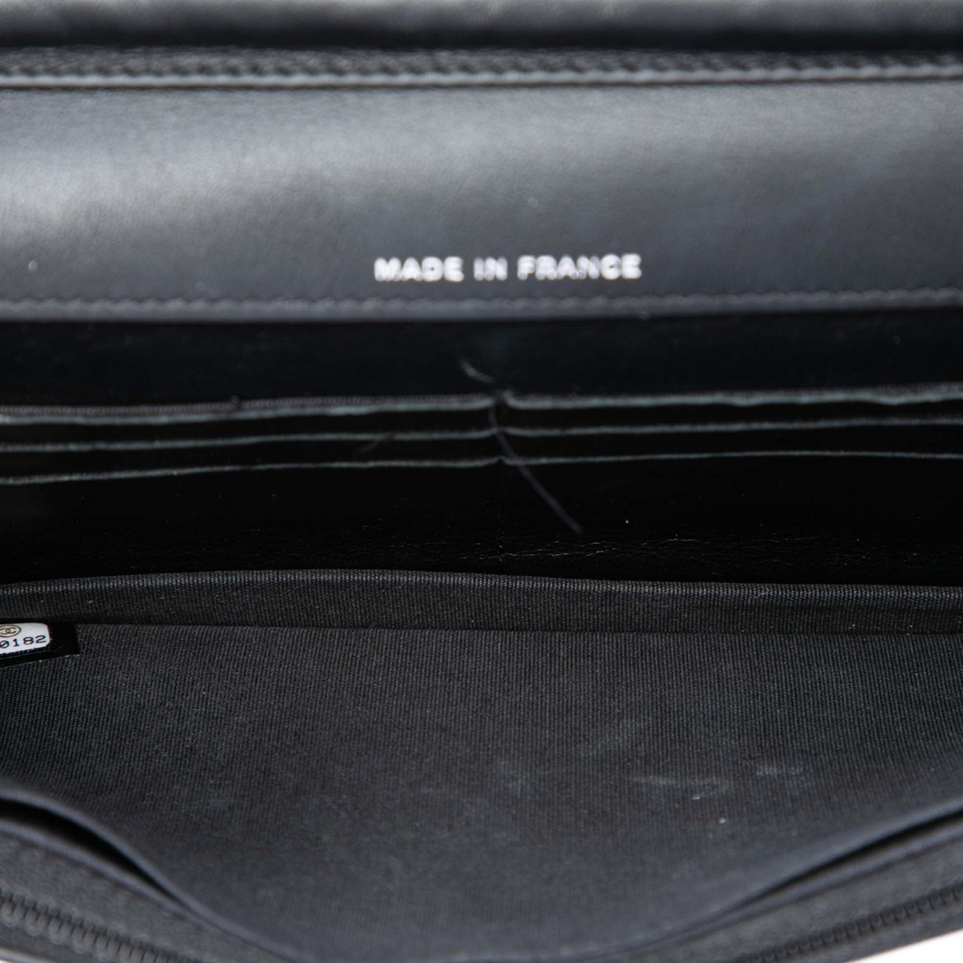 Chanel CC Patent Strass Embellished Wallet On Chain