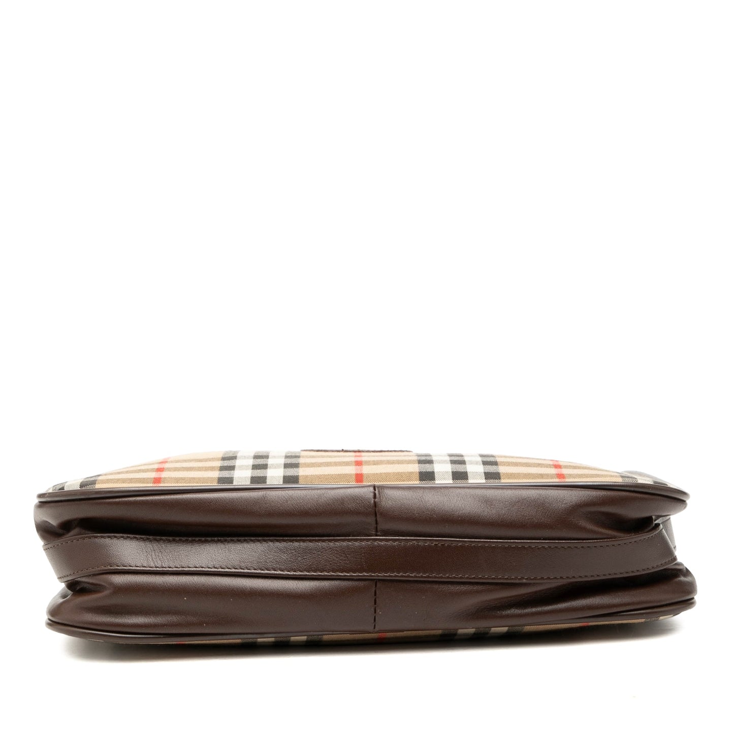 Burberry Haymarket Check Canvas Shoulder Bag