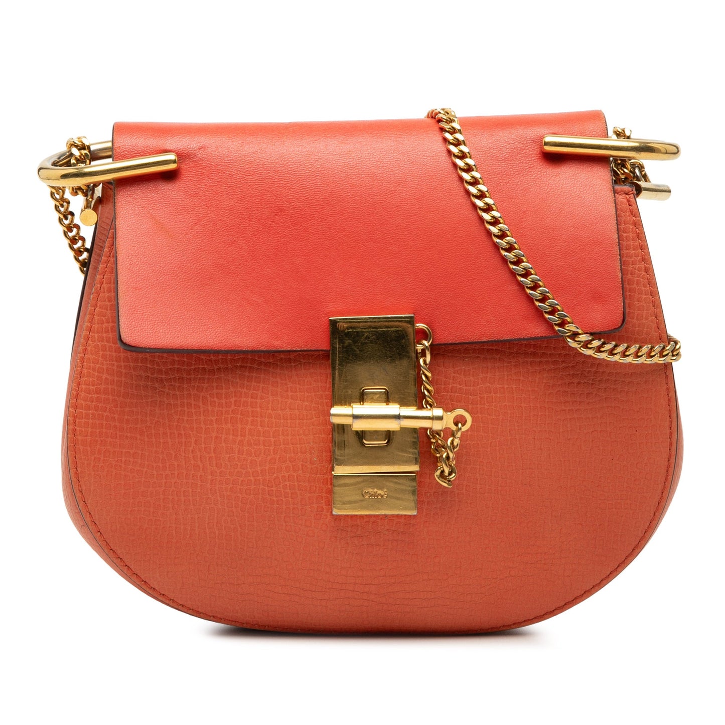 Chloé Small Leather Drew Crossbody
