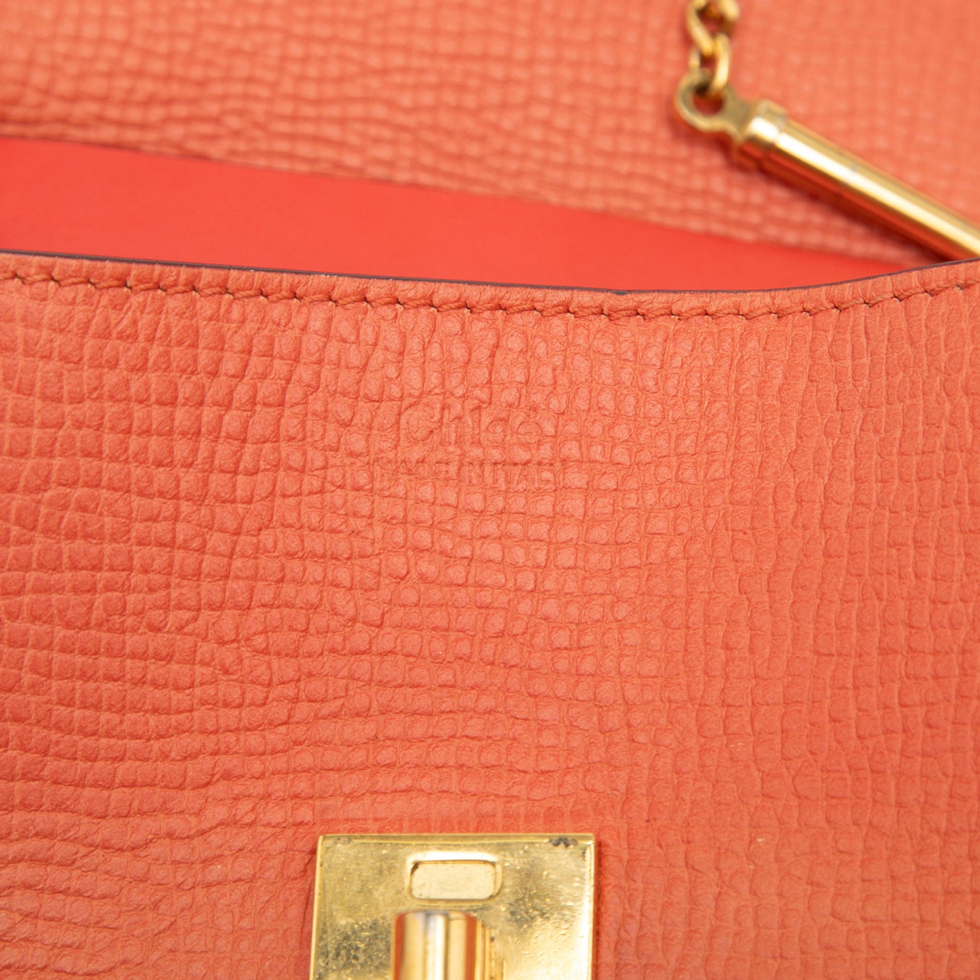Chloé Small Leather Drew Crossbody