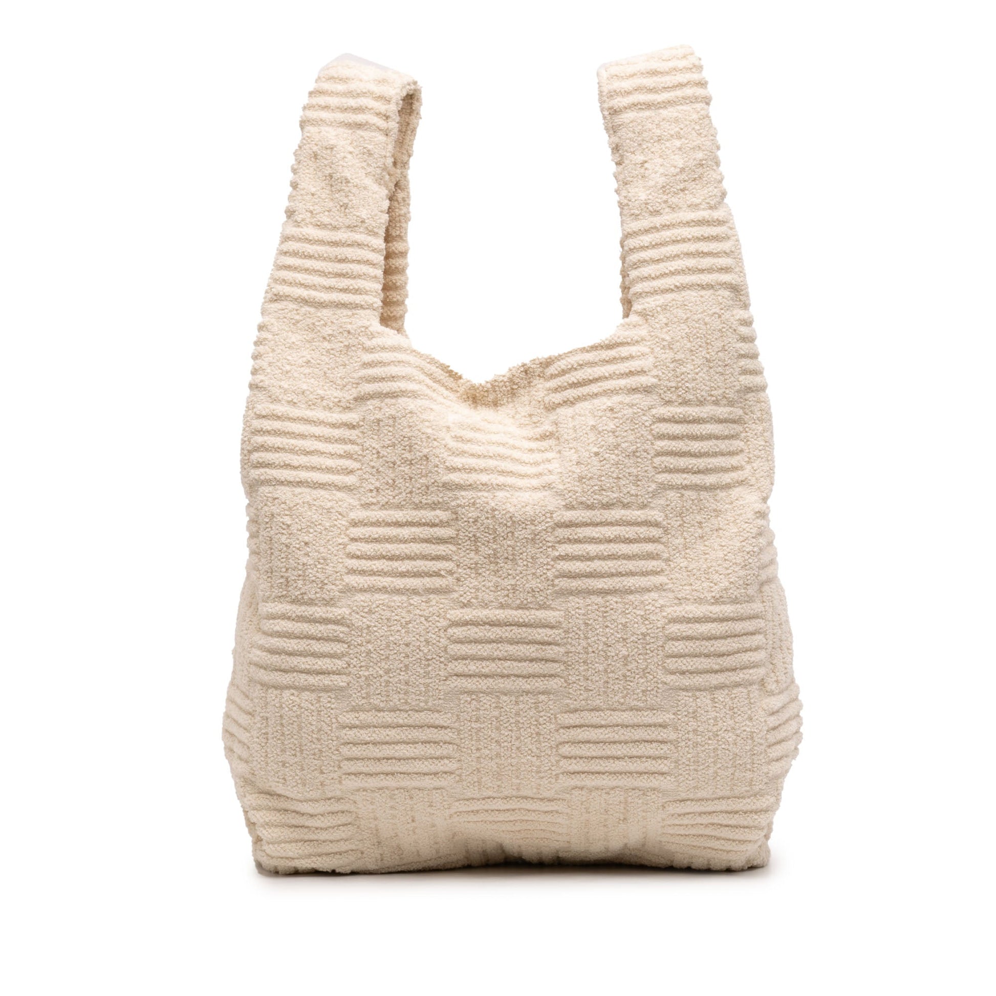 Bottega Veneta Terry Cloth Shopping Tote